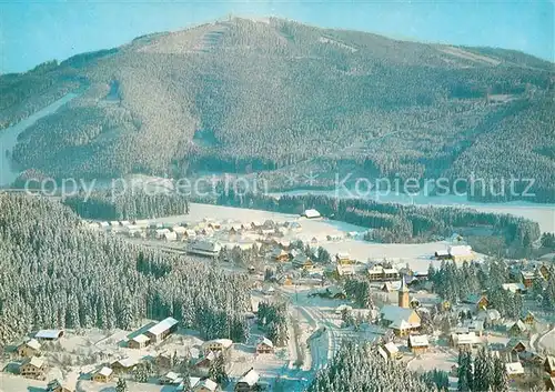 AK / Ansichtskarte Titisee Hochfirst Winter Fliegeraufnahme Kat. Titisee Neustadt