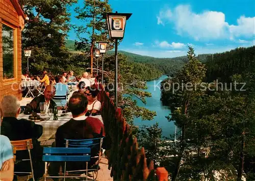 AK / Ansichtskarte Hoellensteinsee Ausflugsgaststaette Seeblick Kat. Viechtach