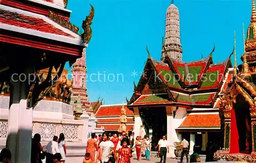 AK / Ansichtskarte Bangkok Wat Phra Keo Emerald Buddha Temple Kat. Bangkok