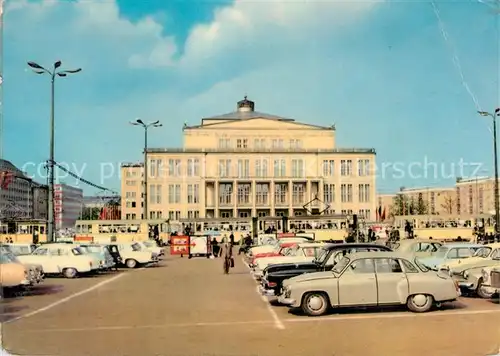 AK / Ansichtskarte Leipzig Oper Karl Marx Platz Kat. Leipzig