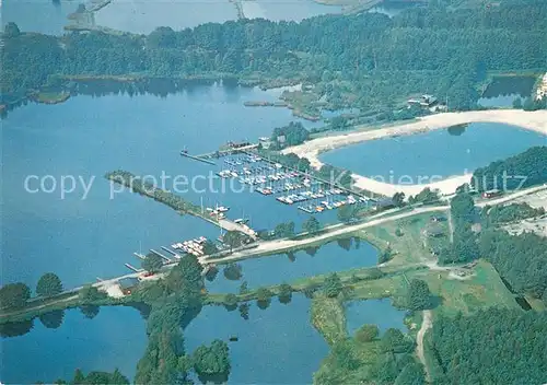 AK / Ansichtskarte Winsen Aller Huettensee Park Fliegeraufnahme Kat. Winsen (Aller)