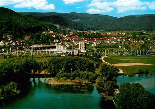 AK / Ansichtskarte Bad Sooden Allendorf Sanatorium Balzerborn Fliegeraufnahme Kat. Bad Sooden Allendorf