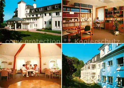 AK / Ansichtskarte Lindenfels Odenwald Haus Lindenfels Buecherei Gastrau Kat. Lindenfels