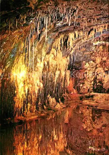 AK / Ansichtskarte Hoehlen Caves Grottes Saalfeld Feengrotten Mittlere Grotte  Kat. Berge