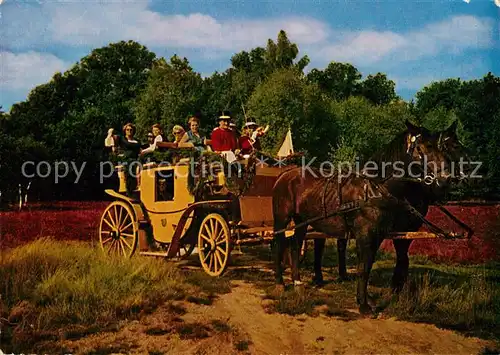 AK / Ansichtskarte Postkutsche Lueneburger Heide  Kat. Post