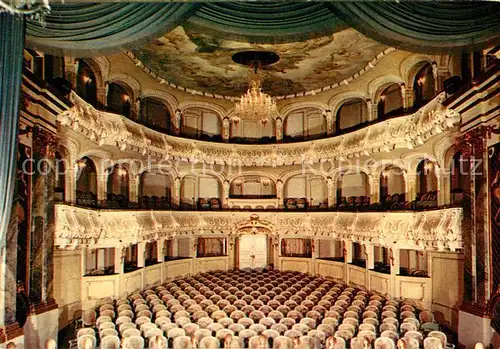 AK / Ansichtskarte Theater Rokoko Theater Schloss Schwetzingen  Kat. Theater