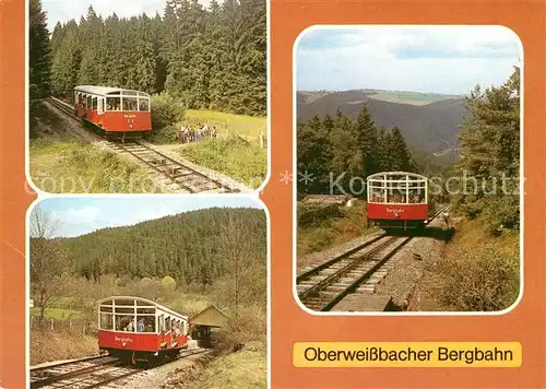 AK / Ansichtskarte Bergbahn Oberweissbach  Kat. Bergbahn