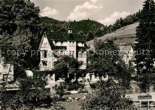 AK / Ansichtskarte Lauterbach Schwarzwald Kurhaus Hotel Holzschuh Kat. Lauterbach