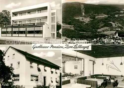 AK / Ansichtskarte Lalling Niederbayern Gasthaus Zum Lallinger  Kat. Lalling