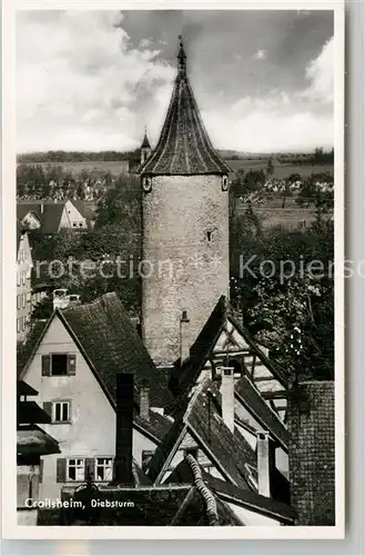 AK / Ansichtskarte Crailsheim Diebsturm Kat. Crailsheim