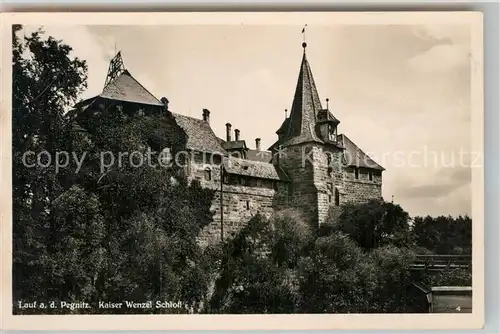 AK / Ansichtskarte Lauf Pegnitz Kaiser Wenzel Schloss Kat. Lauf (Pegnitz)