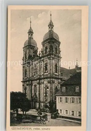 AK / Ansichtskarte Goessweinstein Kirche Kat. Goessweinstein
