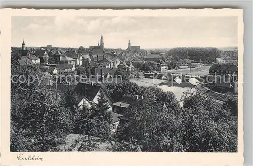 AK / Ansichtskarte Crailsheim Panorama  Kat. Crailsheim