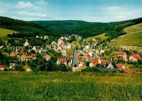 AK / Ansichtskarte Hessenthal Spessart Panorama Kat. Mespelbrunn