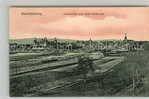 AK / Ansichtskarte Aschaffenburg Main Panorama Kat. Aschaffenburg