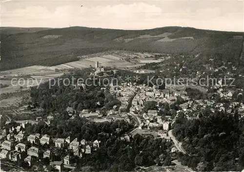 AK / Ansichtskarte Koenigstein Taunus Heiklimatischer Hoehenluftkuort Fliegeraufnahme Kat. Koenigstein im Taunus