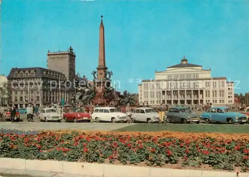 AK / Ansichtskarte Leipzig Karl Marx Platz Opernhaus  Kat. Leipzig