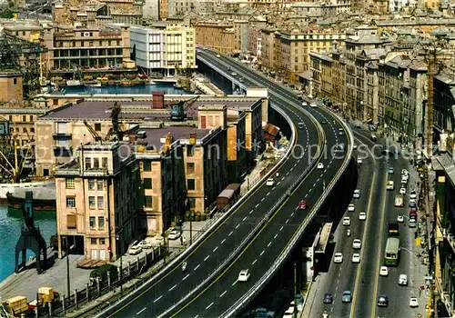 AK / Ansichtskarte Genova Genua Liguria Sopraelevata Vio Gramsci Kat. Genova