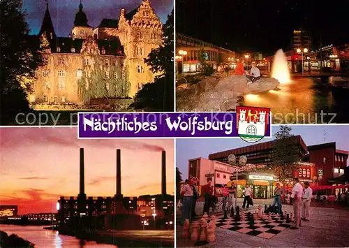 AK / Ansichtskarte Wolfsburg Fabrik Schloss  Kat. Wolfsburg