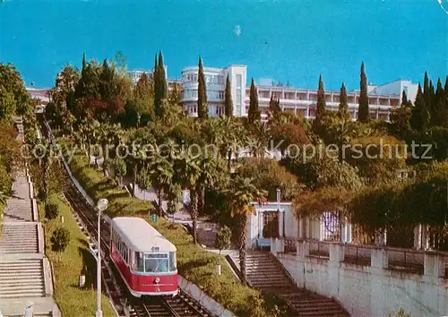 AK / Ansichtskarte Zahnradbahn Sotschi Sanatorium  Kat. Bergbahn