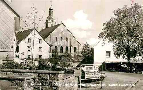 AK / Ansichtskarte Goerwihl Cornel Eckert Platz Kat. Goerwihl