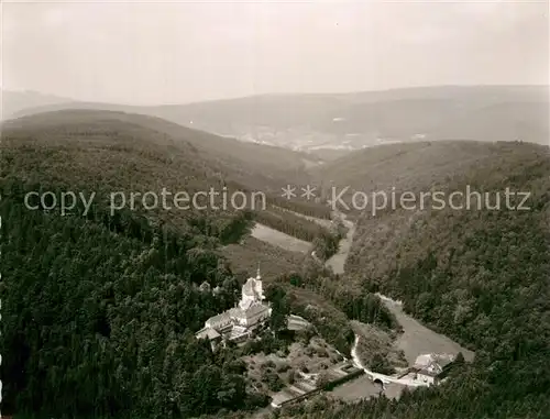 AK / Ansichtskarte Mariabuchen Fliegeraufnahme Kloster Kirche Kat. Lohr Main