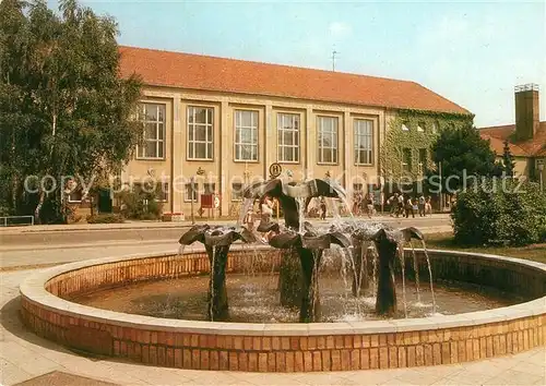 AK / Ansichtskarte Boltenhagen Ostseebad FDGB Erholungsheim Fritz Reuter Brunnen Kat. Ostseebad Boltenhagen