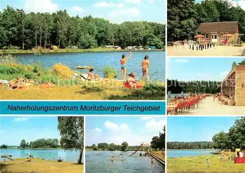 AK / Ansichtskarte Moritzburg Sachsen Naherholungszentrum Moritzburger Teichgebiet Campingplaetze Kat. Moritzburg Dresden