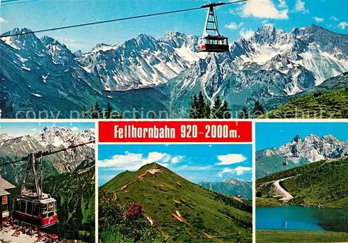 AK / Ansichtskarte Seilbahn Fellhorn  Kat. Bahnen