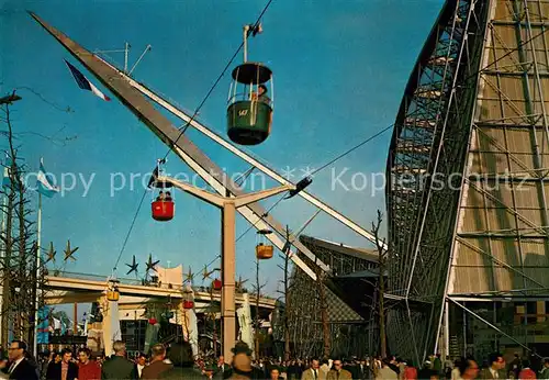 AK / Ansichtskarte Exposition Universelle Bruxelles 1958 Pavillon de la France  Kat. Expositions