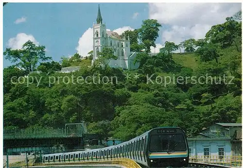 AK / Ansichtskarte Eisenbahn Estacion Metro Gato Negro Caracas Venezuela  Kat. Eisenbahn