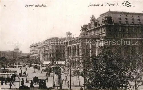 AK / Ansichtskarte Wien Opernplatz Kat. Wien