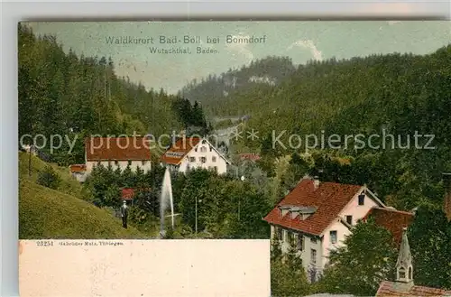 AK / Ansichtskarte Bad Boll Teilansicht  Kat. Boll