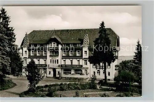 AK / Ansichtskarte Bonndorf Schwarzwald Schwarzwald Hotel  Kat. Bonndorf