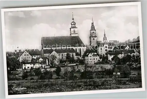 AK / Ansichtskarte Crailsheim Teilansicht  Kat. Crailsheim