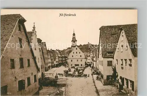 AK / Ansichtskarte Hersbruck Marktplatz Kat. Hersbruck