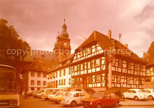 AK / Ansichtskarte Amorbach Marktplatz Kat. Amorbach