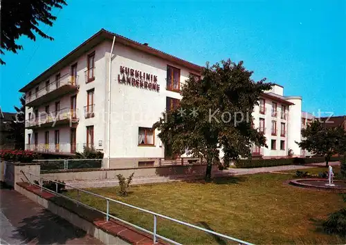 AK / Ansichtskarte Bad Neuenahr Ahrweiler Kurklinik Landskrone Kat. Bad Neuenahr Ahrweiler