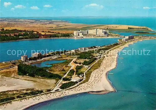 AK / Ansichtskarte Heiligenhafen Ostseebad Fliegeraufnahme Kat. Heiligenhafen