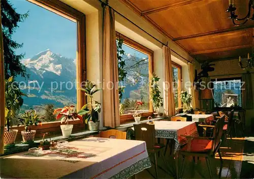 AK / Ansichtskarte Garmisch Partenkirchen Jaegerstube Berggasthof Almhuette  Kat. Garmisch Partenkirchen