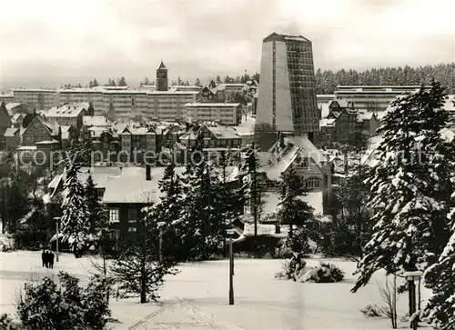 AK / Ansichtskarte Oberhof Thueringen Hotel Rennsteig FDGB Erholungsheim Rennsteig Kat. Oberhof Thueringen