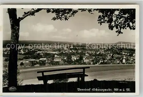 AK / Ansichtskarte Bonndorf Schwarzwald Panorama  Kat. Bonndorf