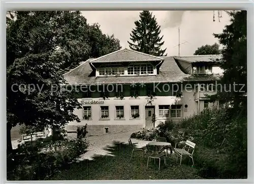 AK / Ansichtskarte Herrischwand Hotel Pension Waldheim Kat. Herrischried