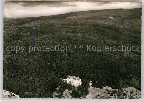 AK / Ansichtskarte Lohr Main Fliegeraufnahme Klinik Kat. Lohr a.Main