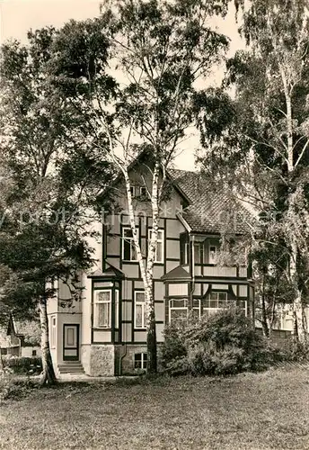 AK / Ansichtskarte Elend Harz FDGB Erholungsheim Fritz Heckert Haus II Kat. Elend Harz