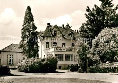 AK / Ansichtskarte Bad Salzhausen Kurheim Dr Suesse Kat. Nidda