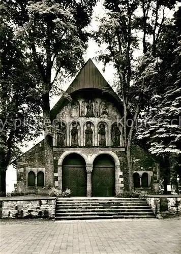 AK / Ansichtskarte Goslar Domkapelle Portal Serie Schoenes Deutschland Kat. Goslar