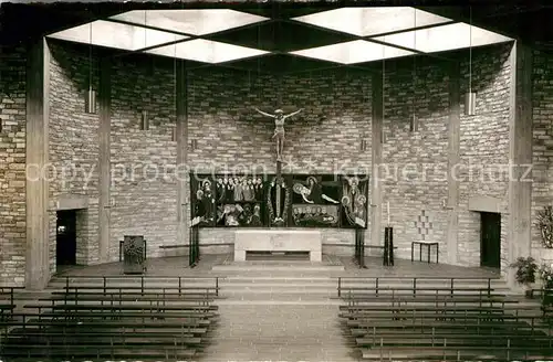 AK / Ansichtskarte Gunzenhausen Ostrach Inneres der Katholischen Kirche Kat. Ostrach