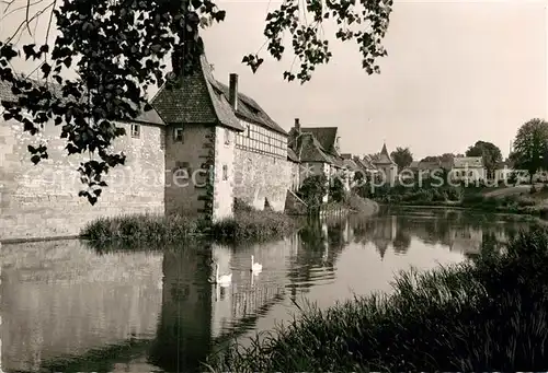 AK / Ansichtskarte Weissenburg Bayern Partie am Seeweiher Kat. Weissenburg i.Bay.