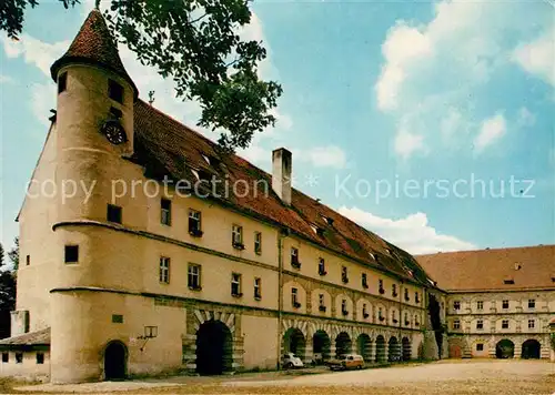 AK / Ansichtskarte Weissenburg Bayern Wuelzburg Innenhof Kat. Weissenburg i.Bay.